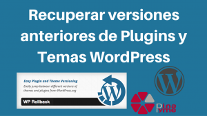 Recuperar versiones anteriores de Plugins y Temas WordPress