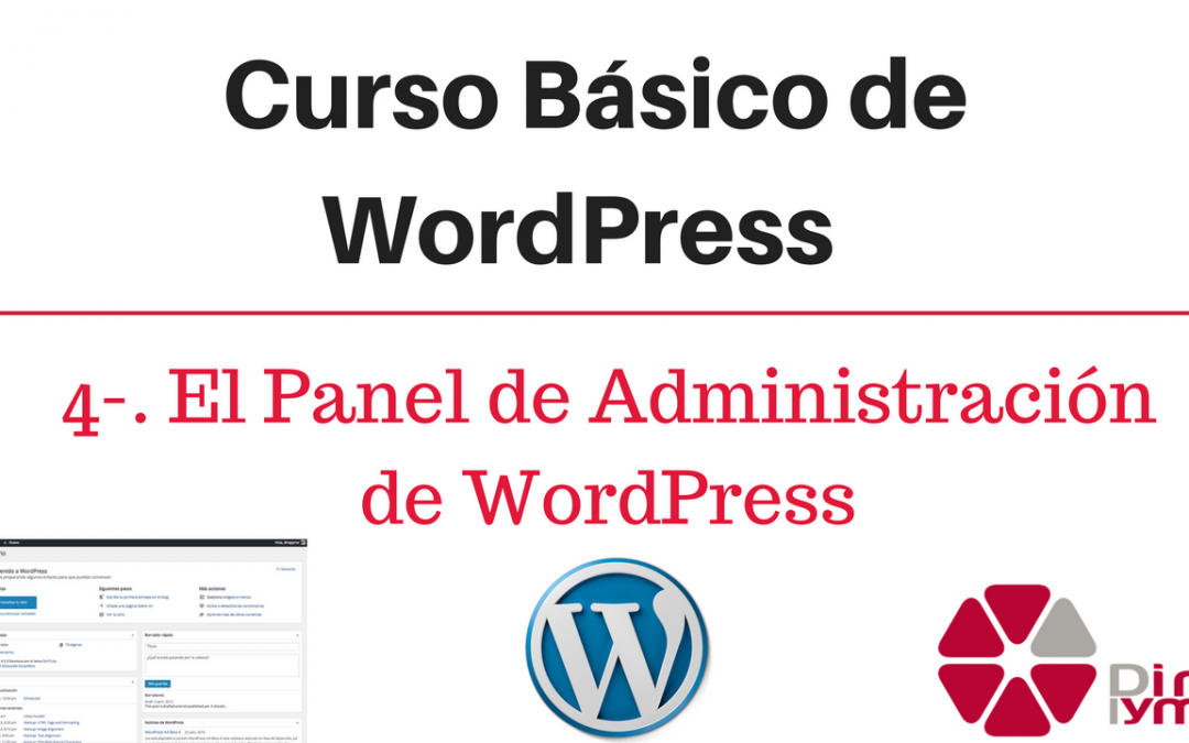 04- Curso Basico de WordPress - El Panel de Administracion de WordPress