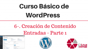 06- Curso Basico de WordPress - Creacion de contenido - Entradas - Parte 1