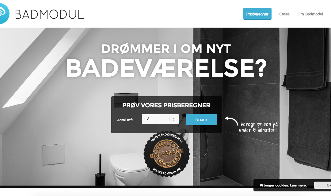 Web hecha con ENFOLD: badmodul.dk